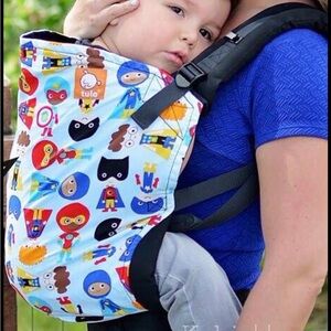 Tula Colorful Superhero Kids Carrier